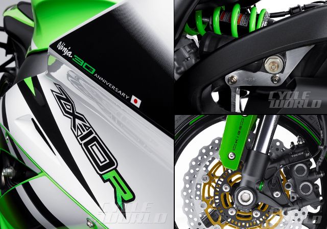 Kawasaki Ninja ZX-10R edisi 30th Anniversary lebih menggairahkan